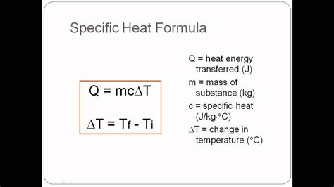 Thermodynamics Physics Lesson 2 Heat Transfer And Specific Heatavi