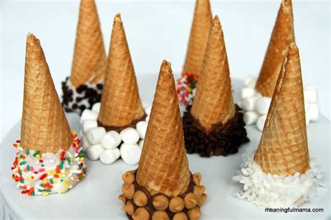 Diy Chocolate Dipped Ice Cream Cones Dips Ice Cream Dipped Ice Cream