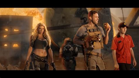 Charlotte Mckinney On Carls Jr And Call Of Duty Black Ops 3 Commercial