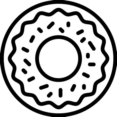 Donut Vector SVG Icon - SVG Repo