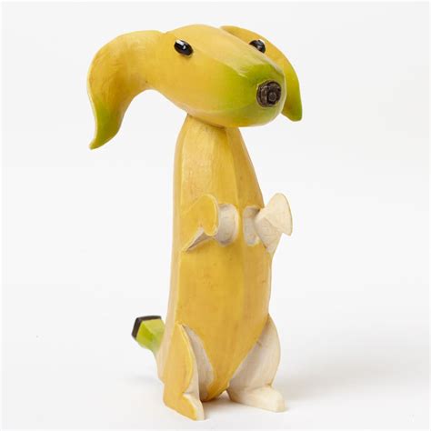 Home Grown Veggie Animal Figurine Banana Dachshund Standing