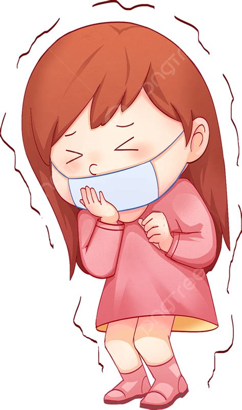 어린이 일러스트 독감 클립 아트 독감 클립 아트 인플루엔자 아픈 소녀 Png 일러스트 및 Psd 이미지 무료 다운로드