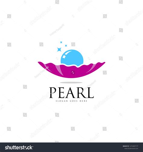 Pearl Logo Design Template Stock Vector Royalty Free 1272487177