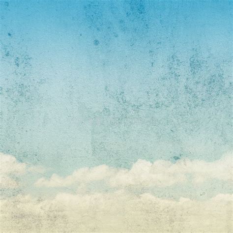 Vintage Sky Background Stock Illustration Illustration Of Aged 26612088