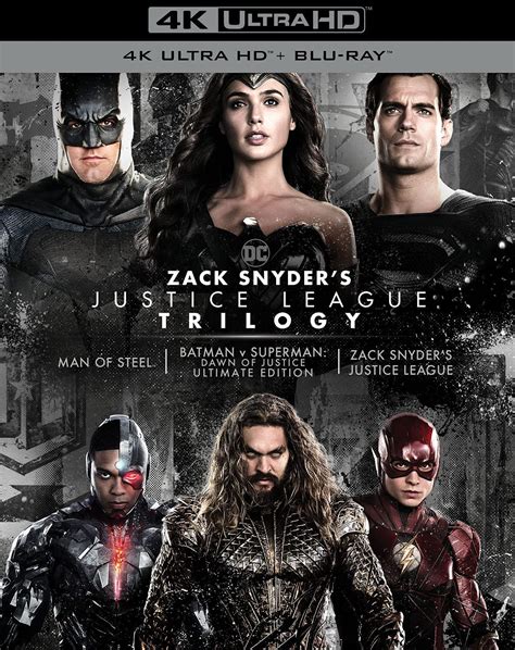 Amazon Zack Snyders Justice League Trilogy Blu Ray 映画