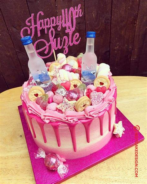 Iced cake vodka and vanilla vodka is mixed with half and half. 50 Vodka Cake Design (Cake Idea) - March 2020 in 2020 | Alcohol birthday cake, Bottle cake, Cake