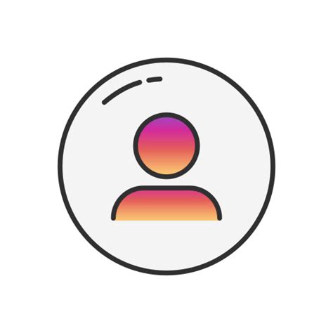 Instagram Person Profile User Icon