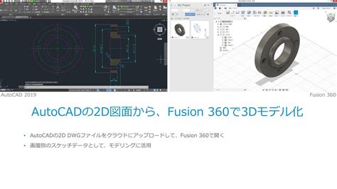 autocadの2d図面から、fusion 360で3dモデル化 youtube