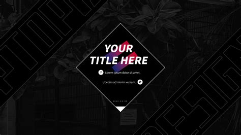 Dark Powerpoint Templates