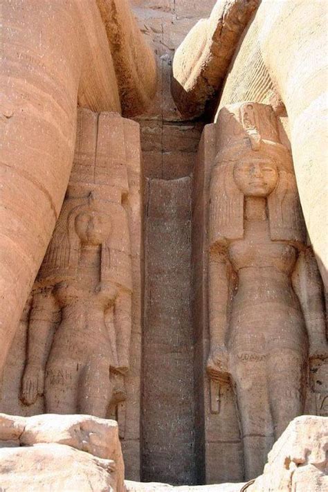 Temple Of Nefertari And The Het Heru 7 Hathors Abu Simbel Aswan