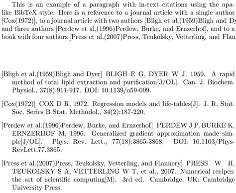 Bibtex Gbt7714 Plain Bibliography Style Examples