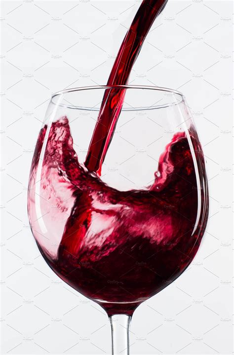 Red Wine Pouring High Quality Food Images ~ Creative Market