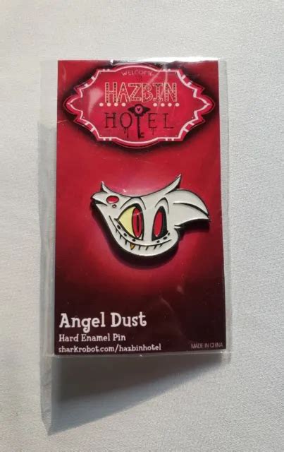 Hazbin Hotel Angel Dust Hard Enamel Pin Limited Edition Retired