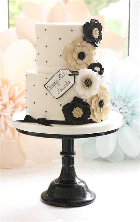 Black and white cake is an all time kid favorite. 49 Amazing Black and White Wedding Cakes | Deer Pearl Flowers