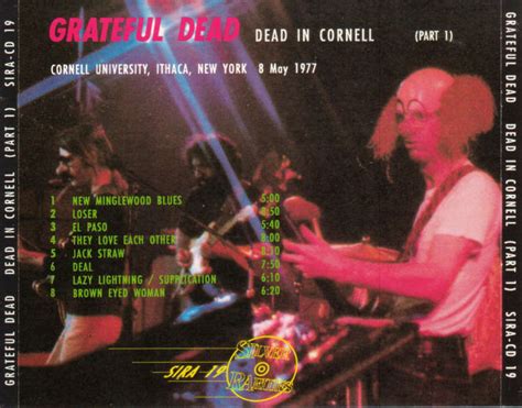 The Grateful Dead 1977 05 08 Ithaca New York Dead In Cornell