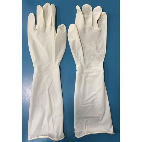 Latex M Glove Excel Elbow Length Sterile Surgical Gloves Powder Free