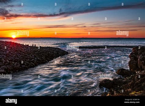 River Flowing Into The Ocean Hi Res Stock Photography And Images Alamy