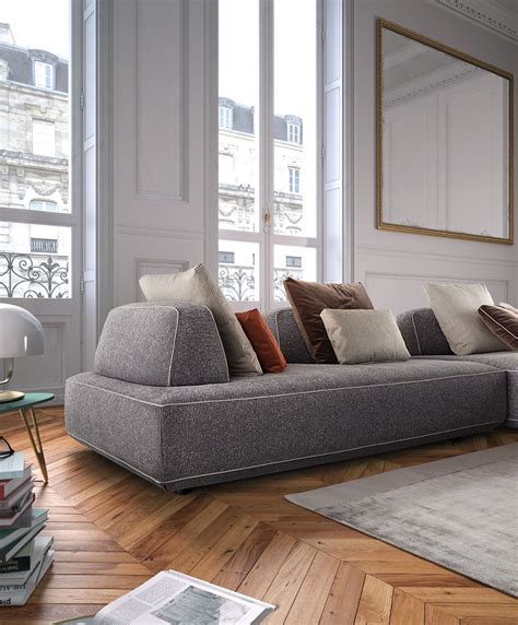 Modular sofa - FILIPH - art nova srl - contemporary / fabric / beige