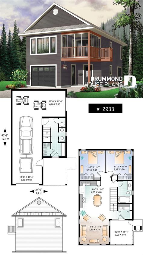 Floor Plan Apartment With Garage The Ideas Of Using Garage Apartments