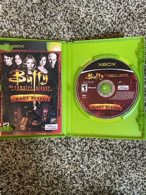 Buffy The Vampire Slayer Chaos Bleeds Microsoft Xbox 2003 20626721066 Ebay