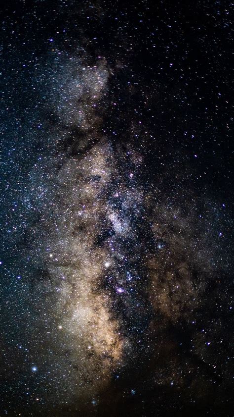 Download Wallpaper 720x1280 Space Stars Milky Way Universe