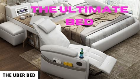 The Ultimate Bed Integrated With Massage Chair And Bluetooth Speakers Youtube