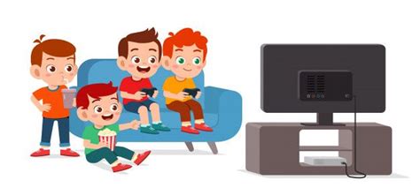 Niños animados jugando con un tren. Niño lindo feliz jugar videojuegos junto... | Premium ...