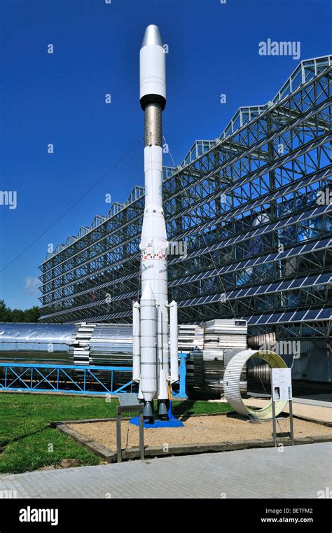 Rockets In The Euro Space Center At Transinne Luxembourg Belgian