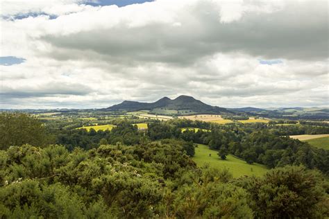 The Eildon Hills Scotts View Near Dryburgh Abbey Scotti Flickr