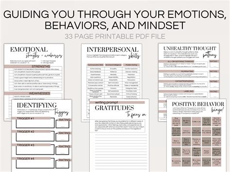 This Printable Mental Health Journal Will Change Your Coping Habits