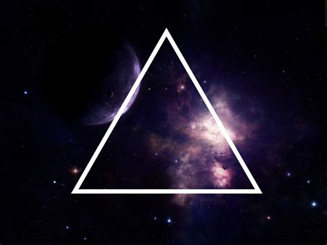 I May Not Be A Hipster But I Just Adore This Triangle Space Art