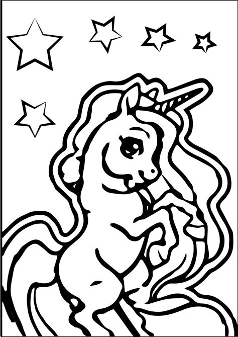 Cute Child Pegasus Coloring Page