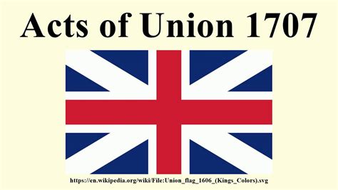 The Act Of Union Of 1707 - Acts of Union 1707 - YouTube