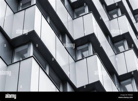 Abstract Fragment Of Modern Architecture Corners Pattern Walls Of