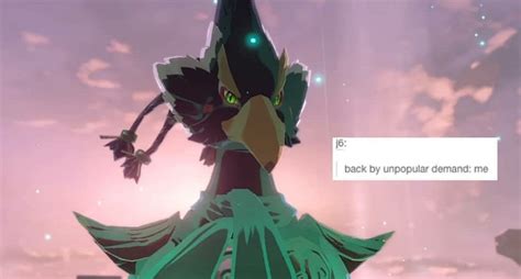 Botw Revali Text Post Pokemon Images Legend Of Zelda Breath Of The Wild