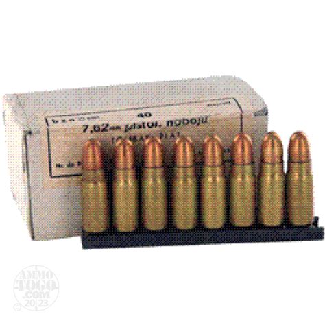 762mm Tokarev Ammunition For Sale Military Surplus 85 Grain Full
