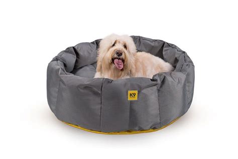 One of the great things about this bed is that the inner nesting cushion is made of a very tough. Tough Deep Den Dog Bed™ | Dog bed, Round dog bed, Elevated ...