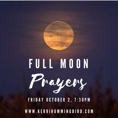 Full Moon Prayer Ceremony With Kerri Hummingbird And Akeem The