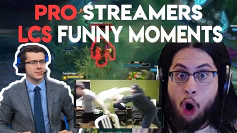 Pro Player Funnyfails Moments Lcs And Streams Highlights League Of