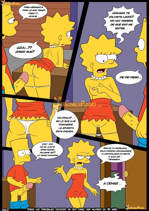 Cómic porno de Los Simpson con el capítulo 1 compra futura Comics XXX