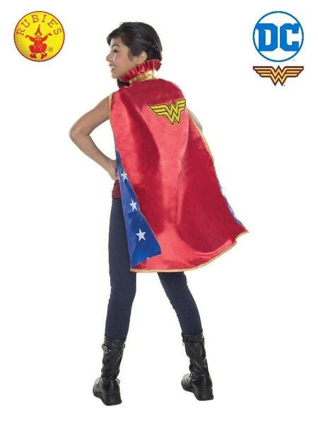 Wonder Woman Dc Super Hero Girls Deluxe Cape Disguises Costumes Hire