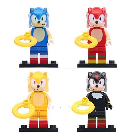 Comic Sets Sonic The Hedgehog Lego Minifigures Toy Sg Minifigures