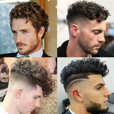 Hairstyles For Curly Hair Mens