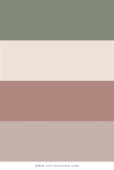 The Color Palette Is In Shades Of Gray Pink And Green With Some Brown