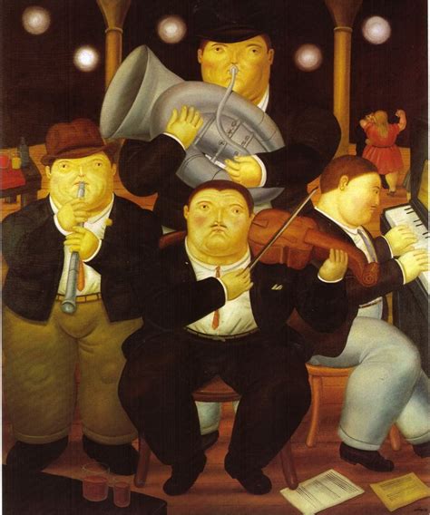 Four Musicians Fernando Botero Fernando Botero