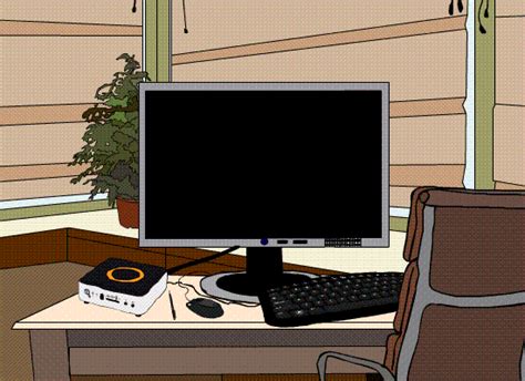 Animated 3d Office Loading Screen Computer By Dandreamer On Deviantart