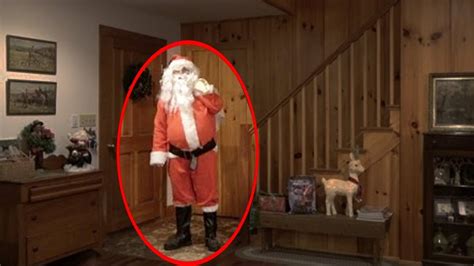 10 Bizarre Videos Of Santa Claus Caught On Tape Youtube