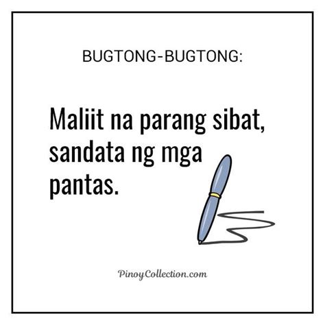 Bugtong Tagalog Bugtong Na May Sagot 100 Nangsapina