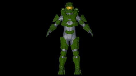 The Best Halo 4 Master Chief 3d Model Download 2022