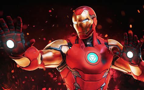 Iron man and his ability to fly. Iron Man 4K Wallpaper, Fortnite, Marvel Comics, 2020 ...